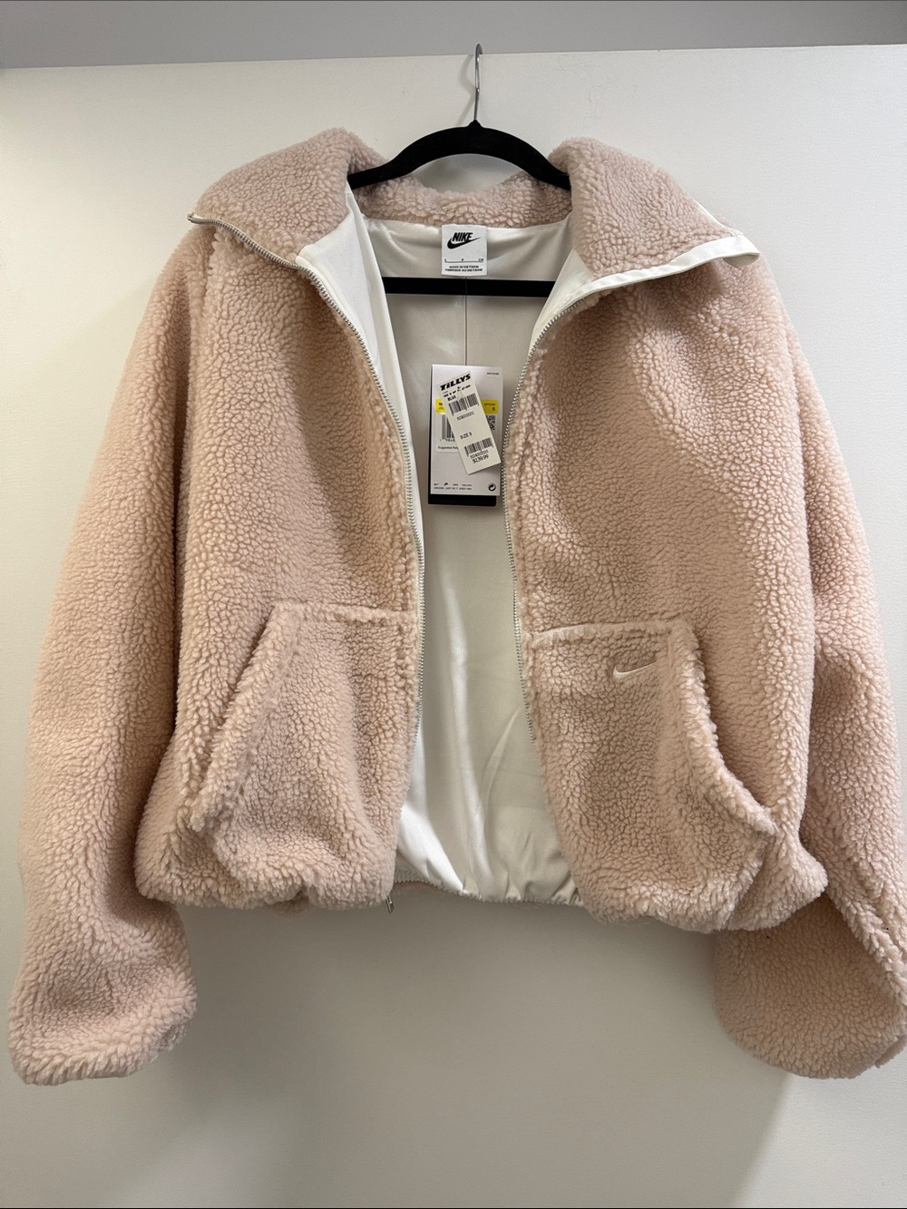 Nike Sportswear Sherpa Fleece Jacket NWT